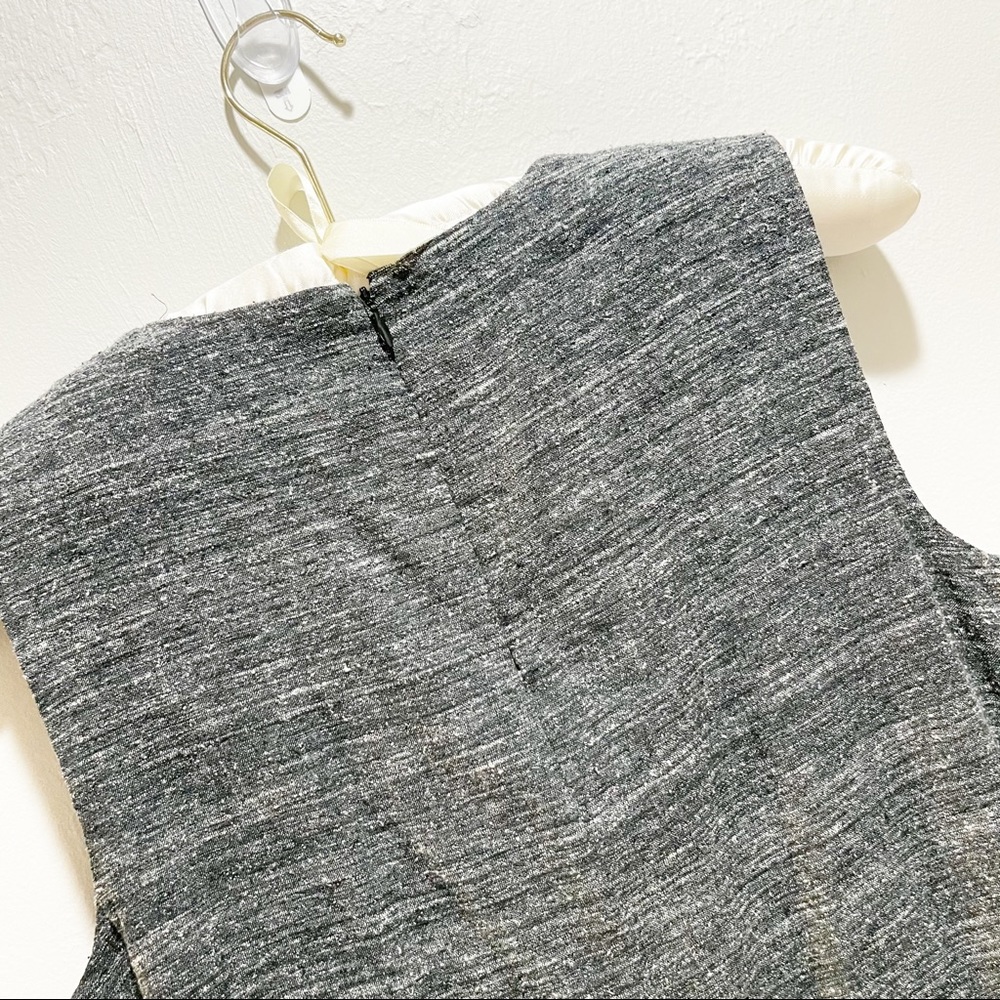 EILEEN FISHER Silk Noil /Organic Linen Shift Dress - Picture 3 of 7